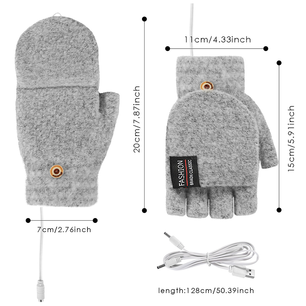 Guantes calefactables eléctric - Heated Gloves Electric reseña y precio